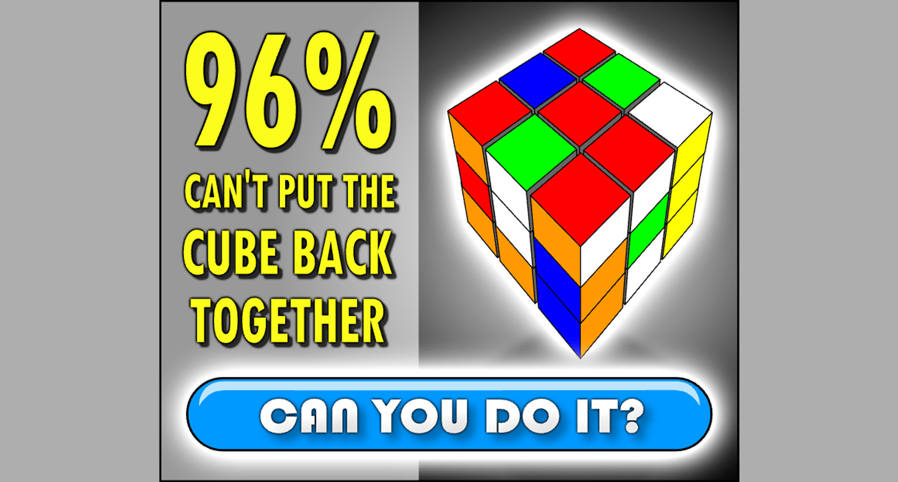 Thumbnail. Rubik's Cube Banner.