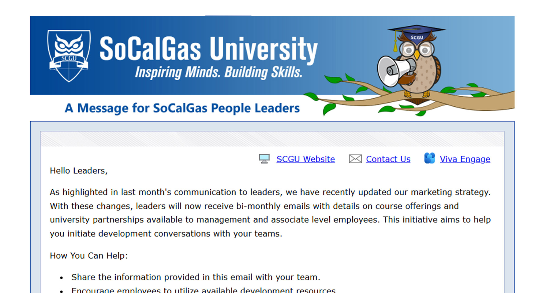 Thumbnail. SCGU People Leaders Email.