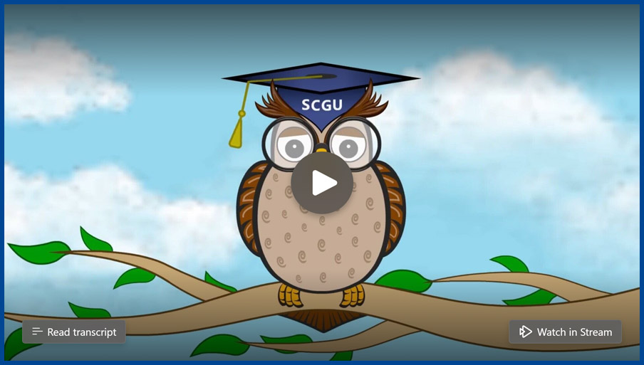 Screenshot of the SoCalGas University Welcome Video.