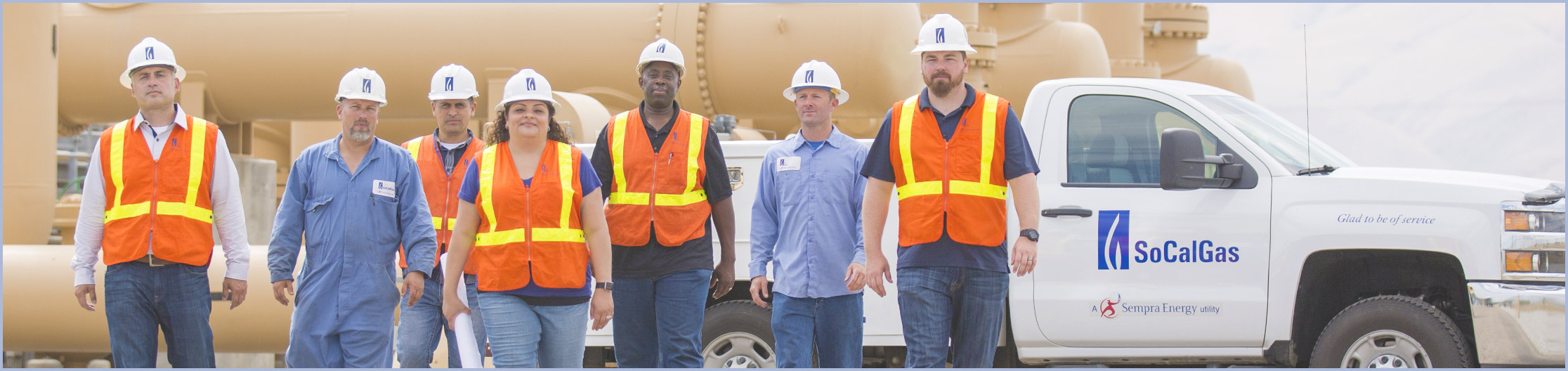 A group of people working in the field.