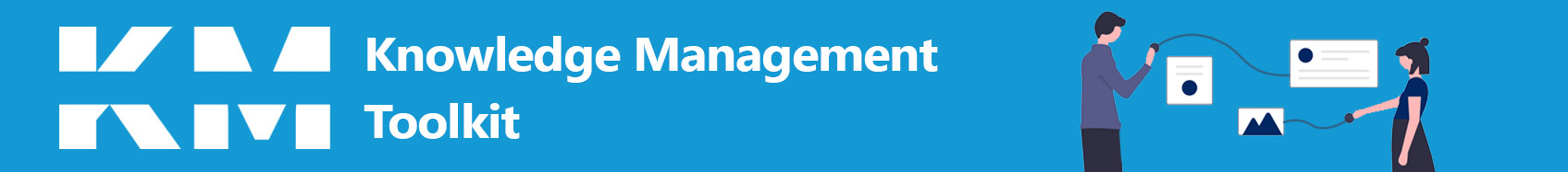 Header. KM. Knowledge Management Toolkit.