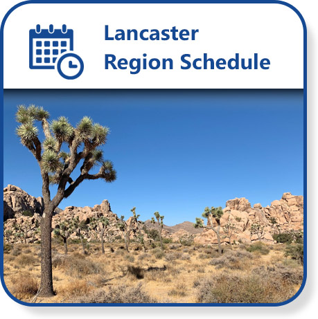 Lancaster Region Schedule.