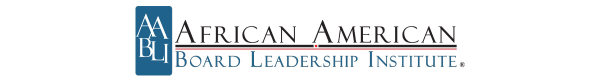 Logo. AABLI. African American Board Leadership Institute.