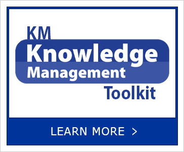 Banner. KM. Knowledge Managment Toolkit.