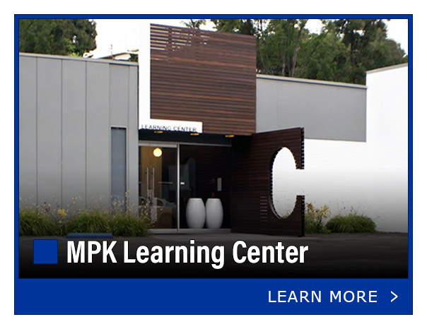 Banner. MPK Learning Center.