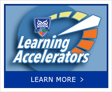 Banner. SCGU Learning Accelerators.