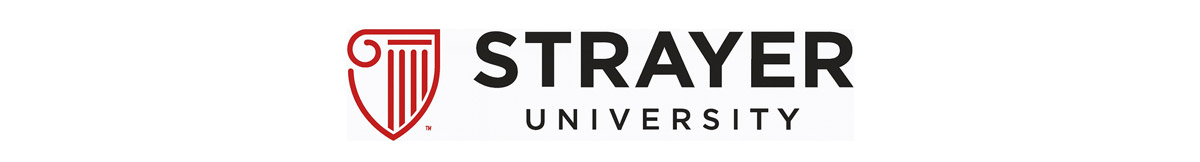 Logo. Strayer University.