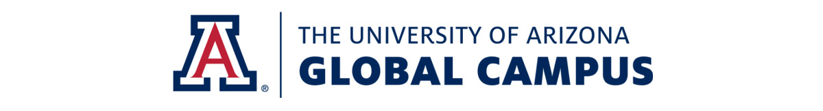 Logo. The University of Arizona Global Campus.