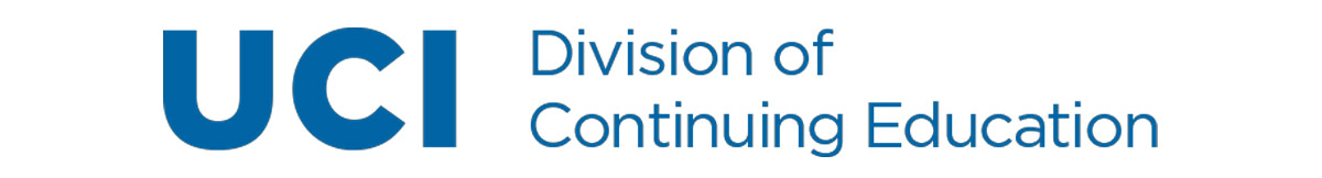 Logo. UCI Division of Continuing Education.