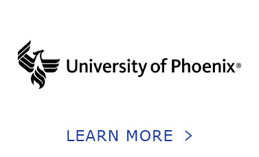 Button. University of Phoenix. Learn More.